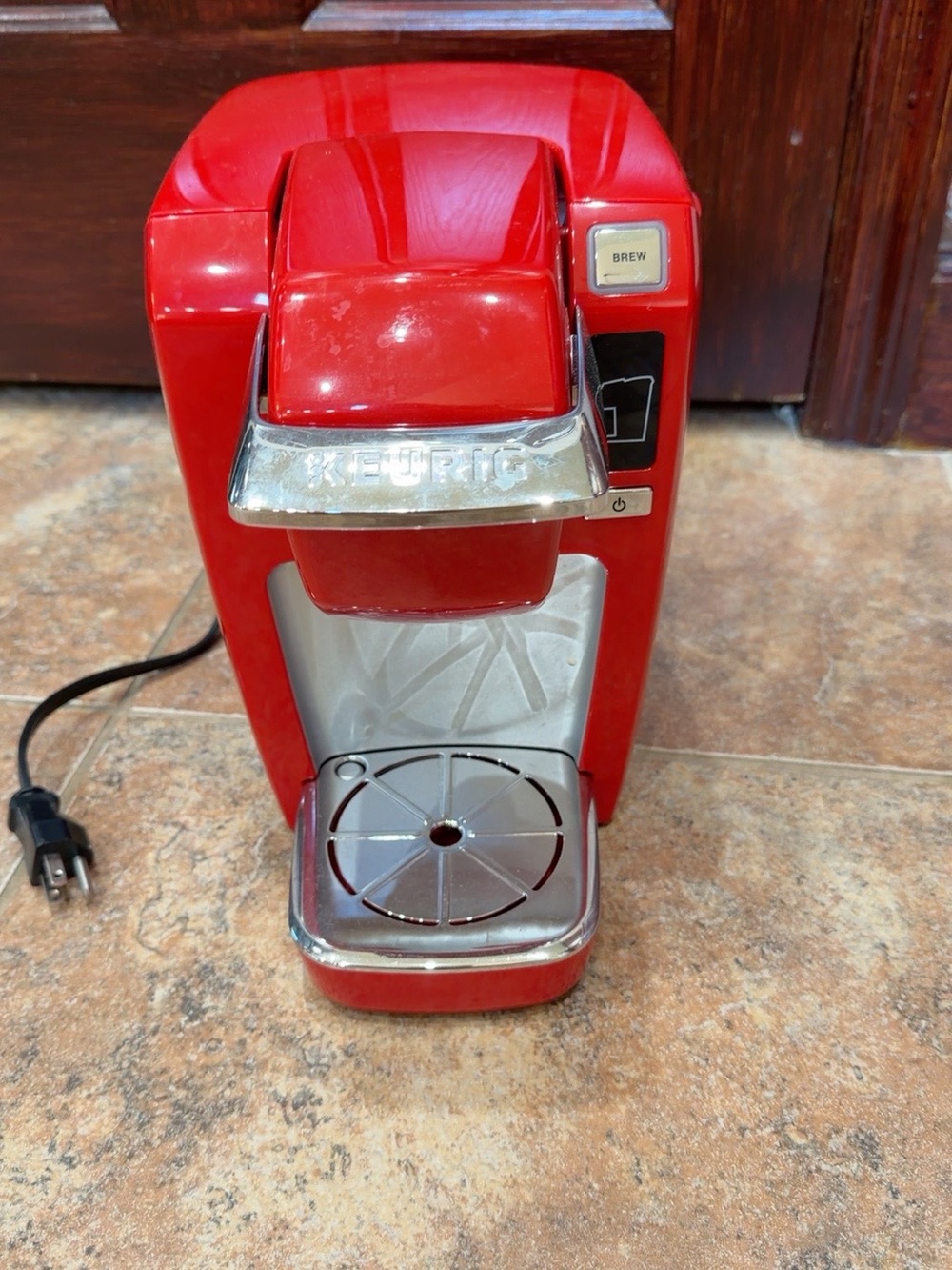 Keurig K15 Mini Single-Serve K-Cup Coffee Maker – Red